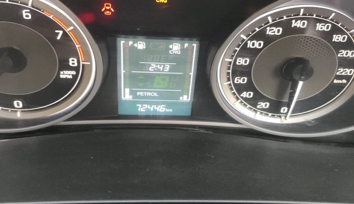 2022 Maruti Dzire VXI CNG, Petrol, Manual, 72,446 km, interior