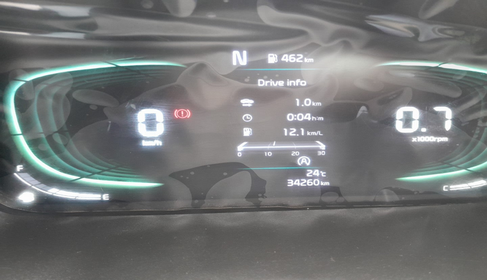 2023 KIA CARENS PRESTIGE PLUS 1.5 IMT DIESEL 7 STR, Diesel, Manual, 34,260 km, interior
