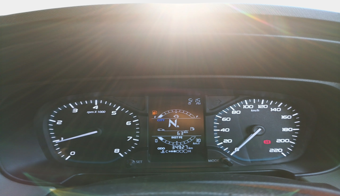 2022 Tata PUNCH ADVENTURE AMT, Petrol, Automatic, 34,927 km, interior