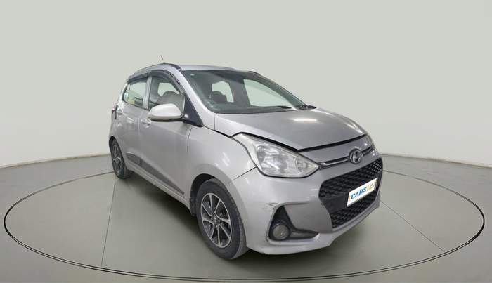 2017 Hyundai Grand i10 SPORTZ (O) AT 1.2 KAPPA VTVT, Petrol, Automatic, 1,60,981 km, exterior