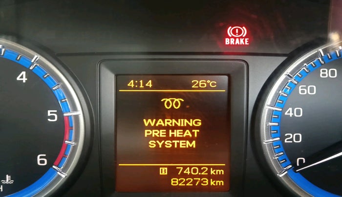 2017 Maruti S Cross SIGMA 1.3, Diesel, Manual, 82,273 km, interior