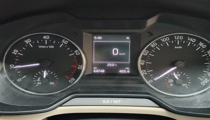 2016 Skoda Octavia STYLE PLUS AT 1.8 TSI, Petrol, Automatic, 65,500 km, interior