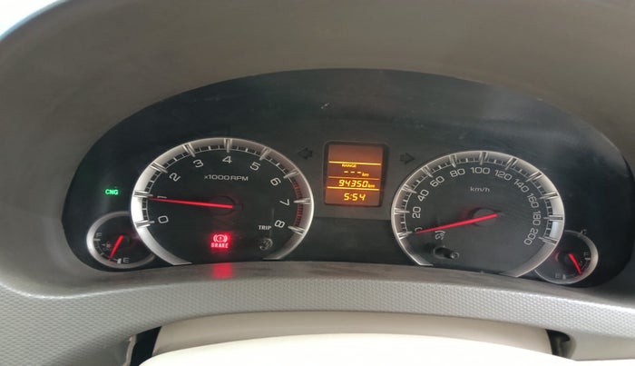 2017 Maruti Ertiga VXI CNG, Petrol, Manual, 94,350 km, interior