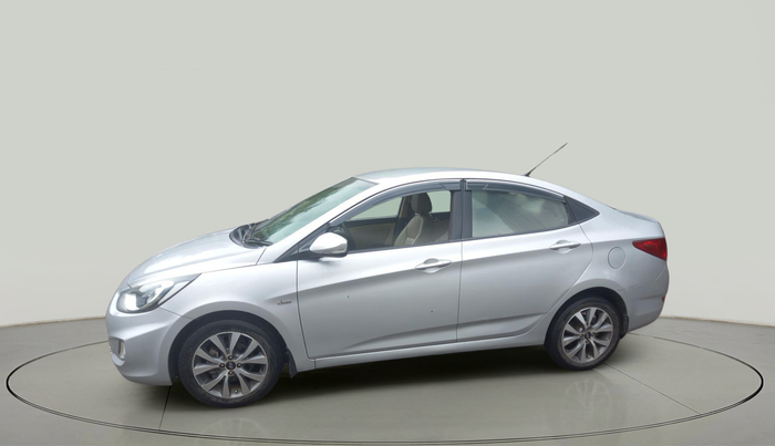 2014 Hyundai Verna FLUIDIC 1.6 CRDI SX AT, Diesel, Automatic, 78,849 km, exterior