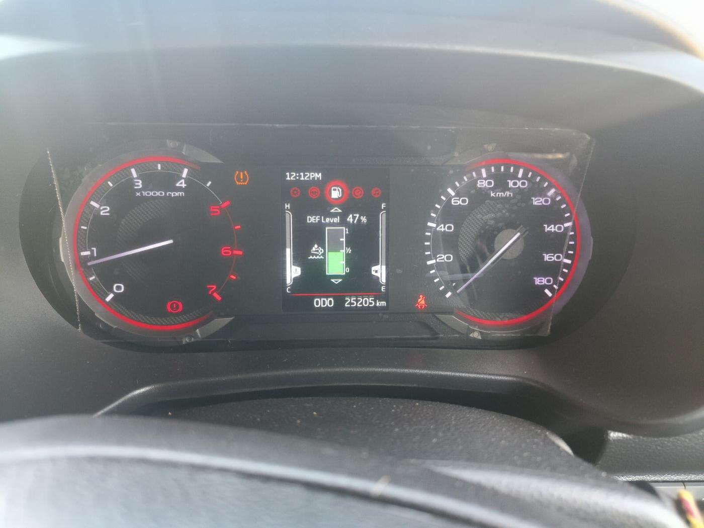 2023 Mahindra Thar LX HARD TOP 4WD MT, Diesel, Manual, 25,205 km, interior