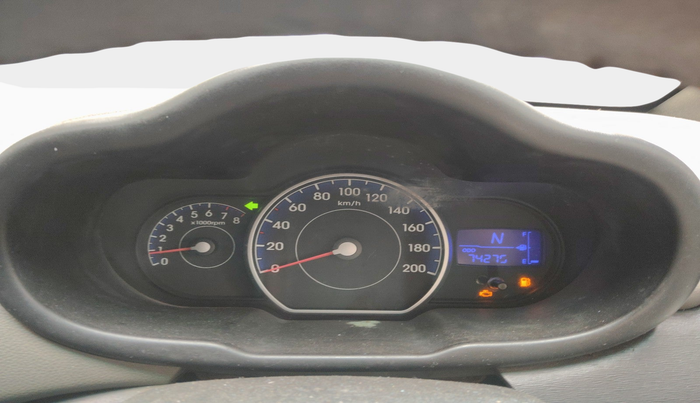 2013 Hyundai i10 SPORTZ 1.2 AT, Petrol, Automatic, 74,277 km, interior