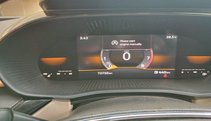 2022 Skoda SLAVIA STYLE 1.0L TSI MT, Petrol, Manual, 75,700 km, interior