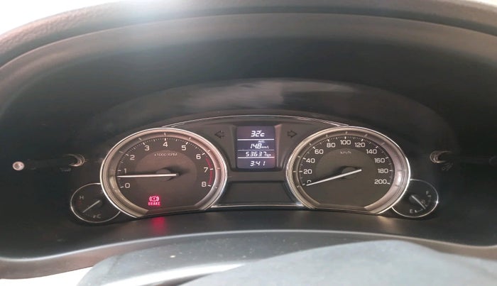 2017 Maruti Ciaz DELTA 1.4 MT PETROL, Petrol, Manual, 53,636 km, interior