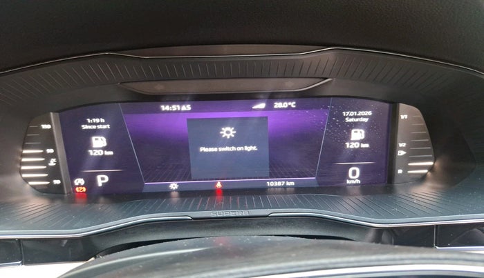 2022 Skoda Superb L&K 2.0 TSI AT, Petrol, Automatic, 10,387 km, interior