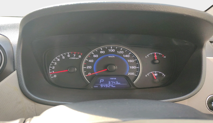 2015 Hyundai Grand i10 ASTA AT 1.2 KAPPA VTVT, Petrol, Automatic, 94,924 km, interior