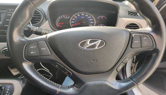 2015 Hyundai Grand i10 ASTA AT 1.2 KAPPA VTVT, Petrol, Automatic, 94,924 km, interior