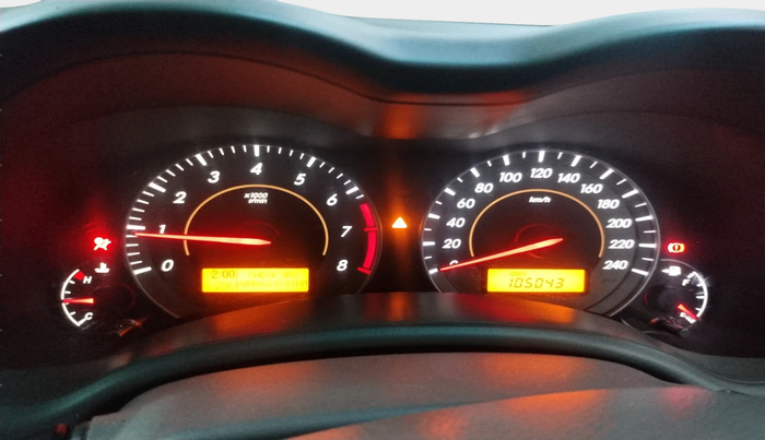 2011 Toyota Corolla Altis G PETROL, Petrol, Manual, 1,05,043 km, interior