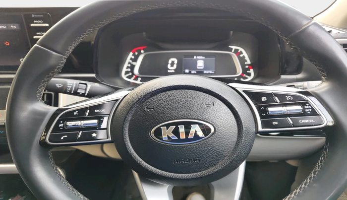 2020 KIA SONET HTX 1.0 IMT, Petrol, Manual, 35,978 km, interior