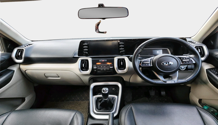 2020 KIA SONET HTX 1.0 IMT, Petrol, Manual, 35,978 km, interior