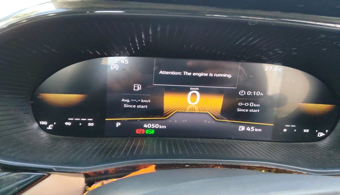 2024 Skoda SLAVIA STYLE 1.0L TSI AT, Petrol, Automatic, 4,050 km, interior