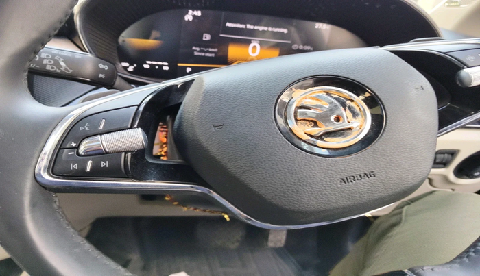 2024 Skoda SLAVIA STYLE 1.0L TSI AT, Petrol, Automatic, 4,050 km, interior