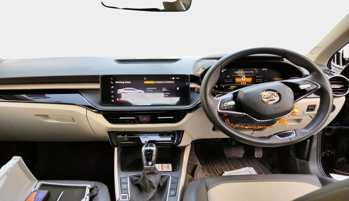 2024 Skoda SLAVIA STYLE 1.0L TSI AT, Petrol, Automatic, 4,050 km, interior