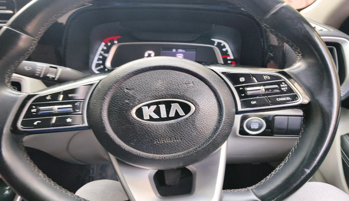 2021 KIA SONET HTX 1.0 IMT, Petrol, Manual, 74,681 km, interior
