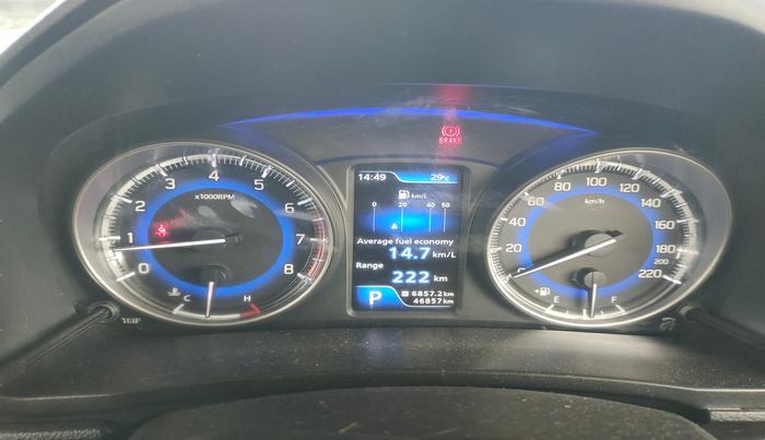 2020 Maruti Baleno ZETA CVT PETROL 1.2, Petrol, Automatic, 46,857 km, interior