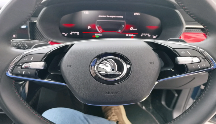 2025 Skoda KUSHAQ MONTE CARLO 1.5L TSI DSG, Petrol, Automatic, 2,336 km, interior