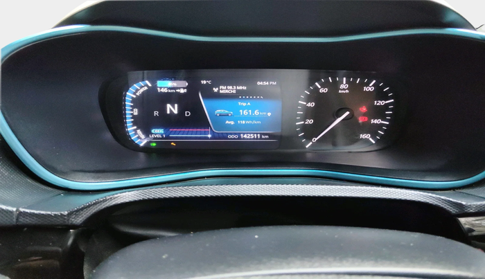 2021 Tata NEXON EV XZ PLUS LUX, Electric, Automatic, 1,42,511 km, interior