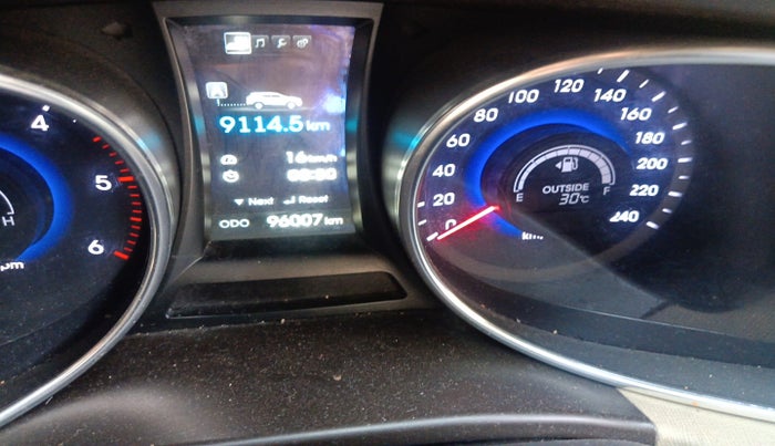 2014 Hyundai Santa Fe 4 WD AT, Diesel, Automatic, 1,00,000 km, interior