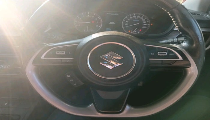 2023 Maruti BREZZA ZXI + SMART HYBRID DUAL TONE, Petrol, Manual, 30,256 km, interior