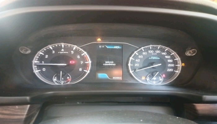 2023 Maruti BREZZA ZXI + SMART HYBRID DUAL TONE, Petrol, Manual, 30,256 km, interior