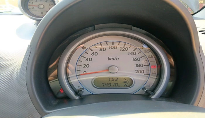 2013 Maruti Ritz VXI, Petrol, Manual, 74,910 km, interior