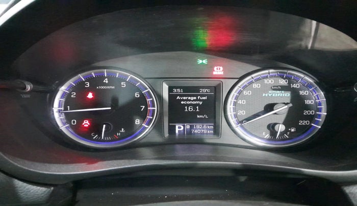 2021 Maruti S Cross ZETA 1.5, Petrol, Manual, 74,079 km, interior