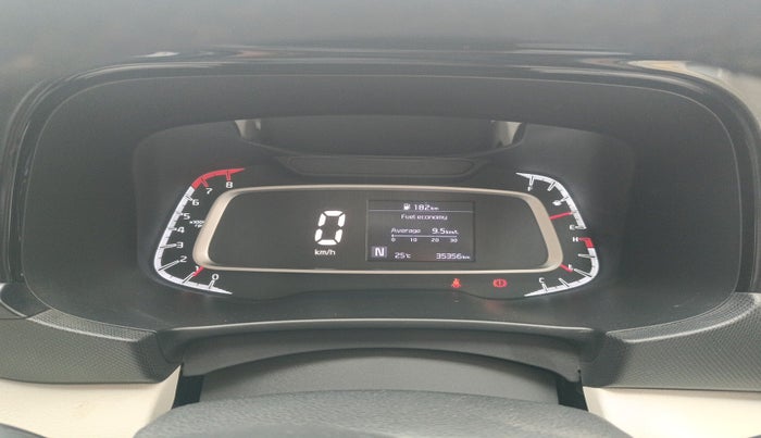 2021 KIA SONET HTX 1.0 IMT, Petrol, Manual, 35,356 km, interior