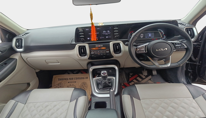 2021 KIA SONET HTX 1.0 IMT, Petrol, Manual, 35,356 km, interior