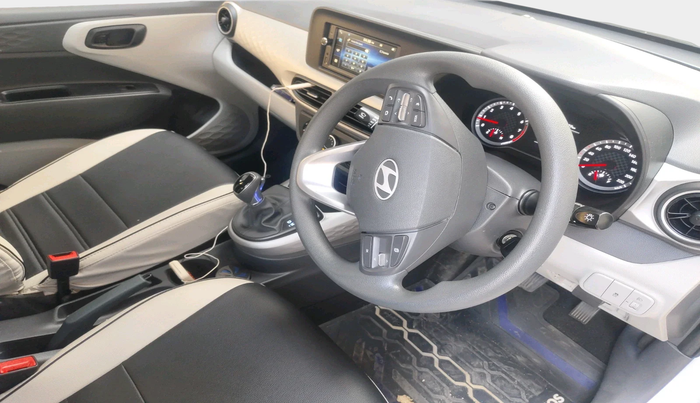 2024 Hyundai GRAND I10 NIOS MAGNA CORPORATE EDITION AMT 1.2 KAPPA VTVT, Petrol, Automatic, 10,766 km, interior