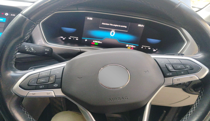 2022 Volkswagen TAIGUN TOPLINE 1.0 TSI AT, Petrol, Automatic, 47,810 km, interior