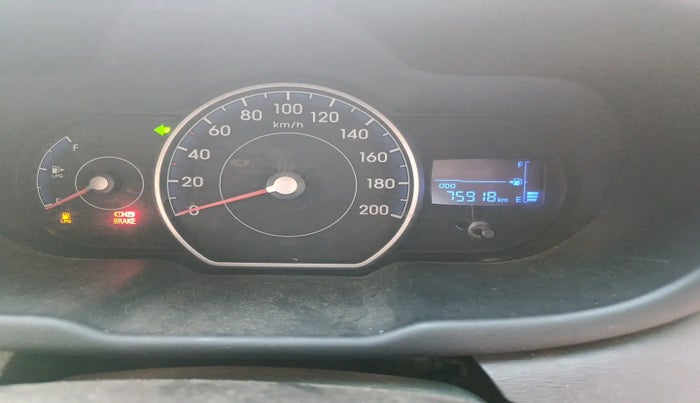 2012 Hyundai i10 MAGNA 1.1 LPG, Petrol, Manual, 75,918 km, interior