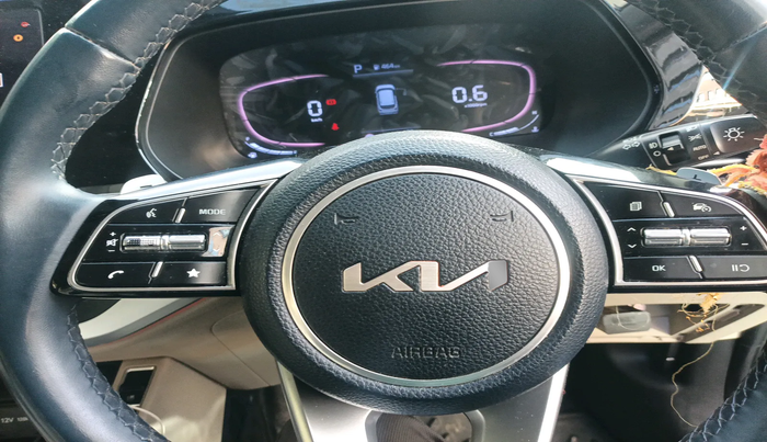 2022 KIA CARENS LUXURY PLUS 1.4 PETROL DCT 7 STR, Petrol, Automatic, 61,895 km, interior