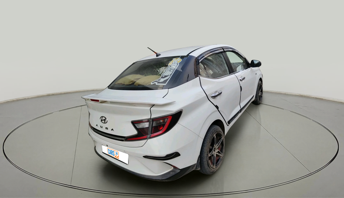 2022 Hyundai AURA S 1.2 AMT, Petrol, Automatic, 27,444 km, exterior