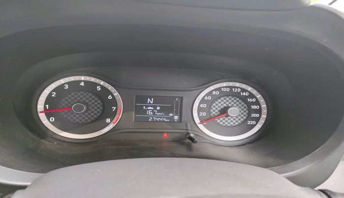 2022 Hyundai AURA S 1.2 AMT, Petrol, Automatic, 27,444 km, interior