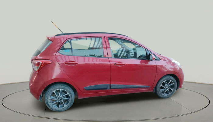 2017 Hyundai Grand i10 SPORTZ (O) AT 1.2 KAPPA VTVT, Petrol, Automatic, 74,177 km, exterior
