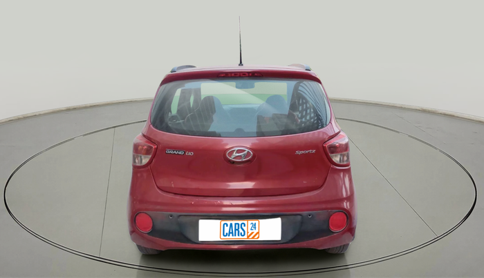 2017 Hyundai Grand i10 SPORTZ (O) AT 1.2 KAPPA VTVT, Petrol, Automatic, 74,177 km, exterior