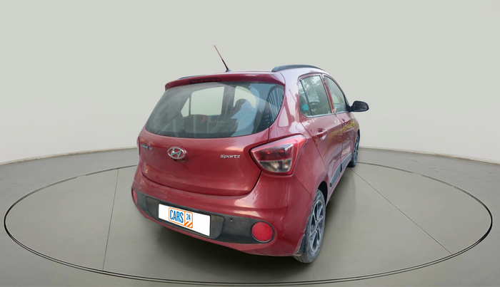 2017 Hyundai Grand i10 SPORTZ (O) AT 1.2 KAPPA VTVT, Petrol, Automatic, 74,177 km, exterior