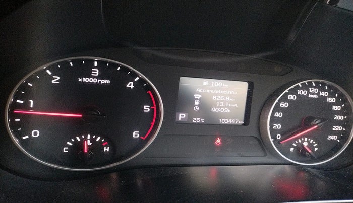 2020 KIA SELTOS HTK PLUS AT 1.5 DIESEL, Diesel, Automatic, 1,03,447 km, interior