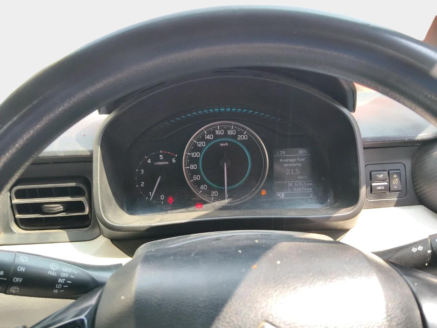 2017 Maruti IGNIS ALPHA 1.3 DUAL TONE, Diesel, Manual, 81,674 km, interior