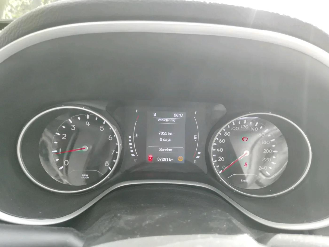 2019 Jeep Compass SPORT PLUS 1.4 PETROL, Petrol, Manual, 37,291 km, interior