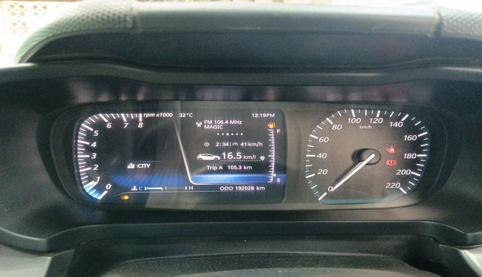 2020 Tata ALTROZ XZ PETROL, Petrol, Manual, 1,92,028 km, interior