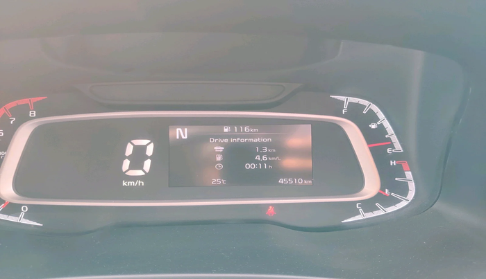 2020 KIA SONET GTX PLUS 1.0 IMT, Petrol, Manual, 45,510 km, interior