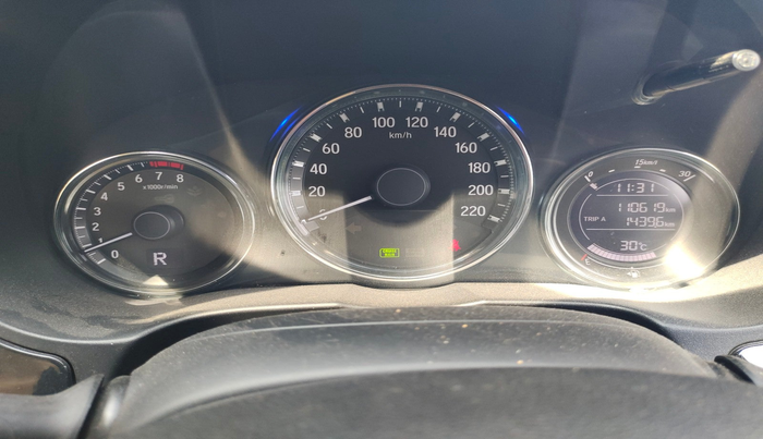 2017 Honda City 1.5L I-VTEC ZX CVT, Petrol, Automatic, 1,10,619 km, interior