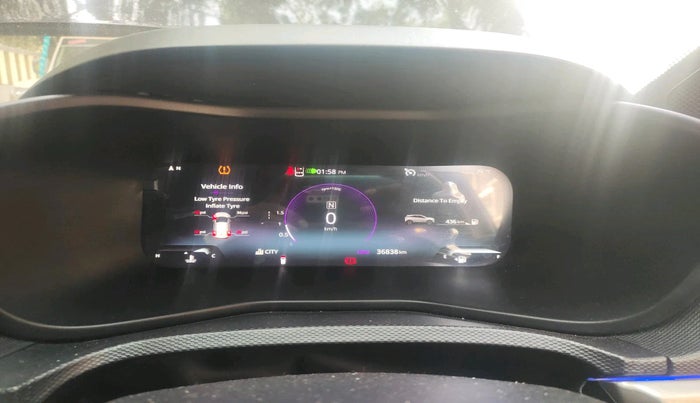 2024 Tata NEXON Fearless Plus S 1.2 Revotron 7DCA Dark Edition, Petrol, Automatic, 36,838 km, interior