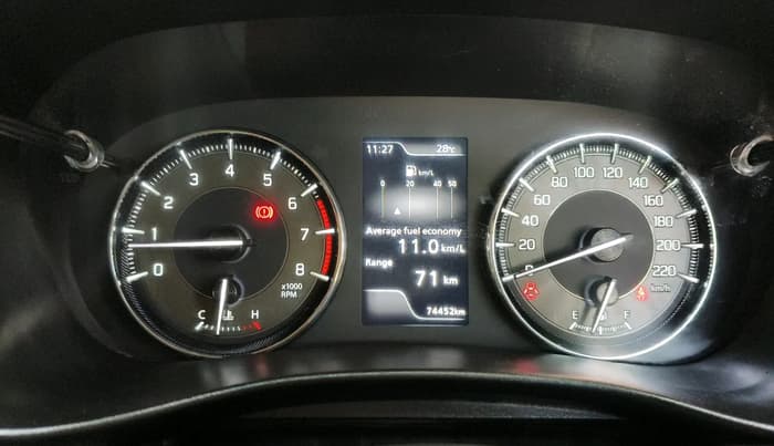 2022 Toyota Glanza G, Petrol, Manual, 74,452 km, interior