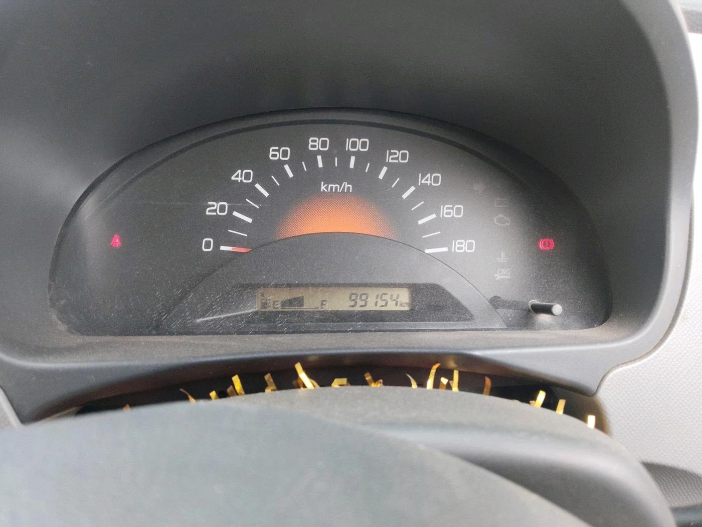 2011 Maruti Wagon R 1.0 LXI CNG, CNG, Manual, 99,154 km, interior